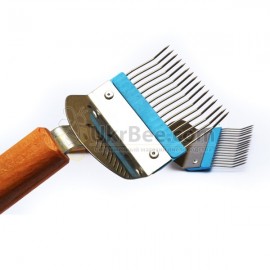 Pile fork for printing honeycombs, 