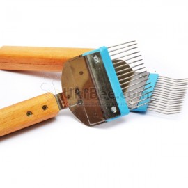 Pile fork for printing honeycombs, 