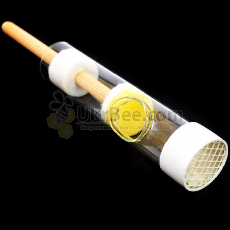 Glass tube "Flaubert", 