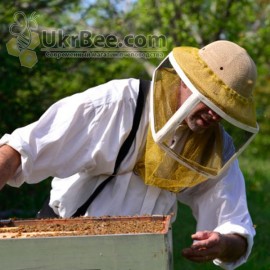 Bienenzucht Maske mit Metallgitter, 