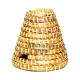Straw decorative beehive, 25 cm, drawing 2