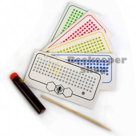 Set of opalistic number labels