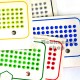 Set of opalistic number labels 2