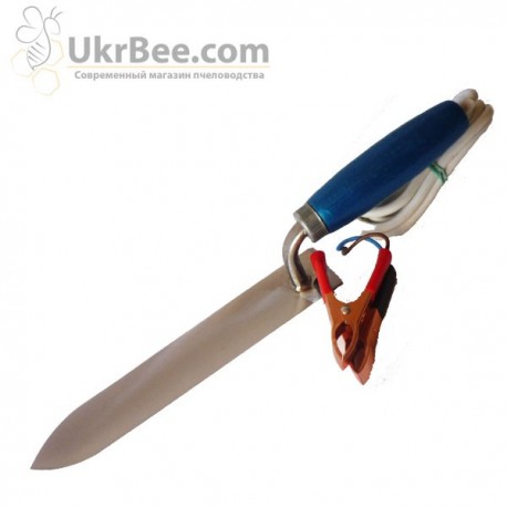 Pasach electric knife Huslia 12V made of black (medical) steel, drawing 