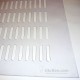 Lattice separating (10 frame) thin 0,5mm, drawing 5