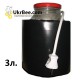 Dekrystallyzator Meda on the bank 3L, 2