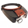 Beekeeping magnifier with removable backlight, 