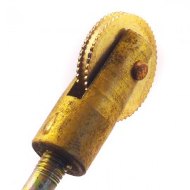 Roller for baiting (brass, wood), 