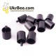 Bowls for the withdrawal of queens with a peg, 10 pcs., Czech Republic, 