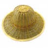 Sun-protective hat made of bamboo, 
